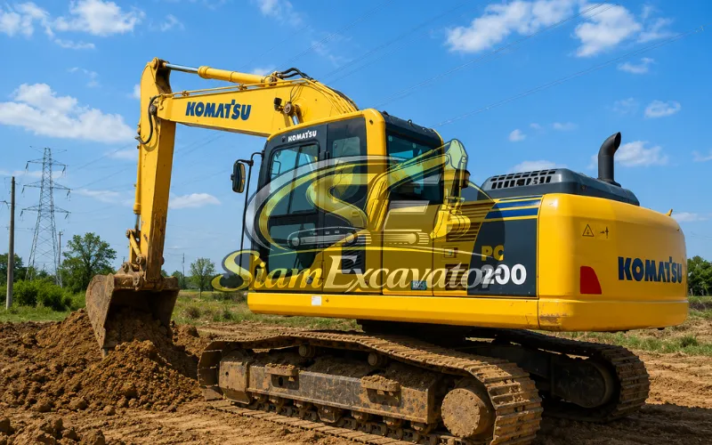Komatsu PC200 Excavator